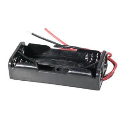Aaax2 Battery Holder – Plastic Enclosure With Flexible Wire Leads 1