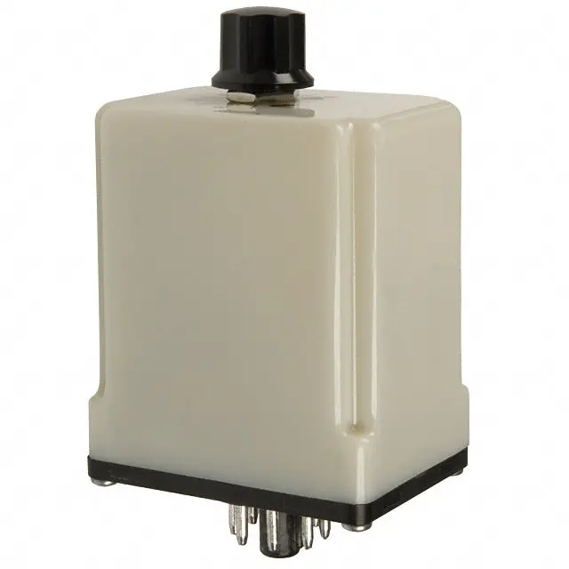 Ac 120V On-Delay Timer – 1–180 Second Range, 2P2T Relay, Round 8-Pin Base 1