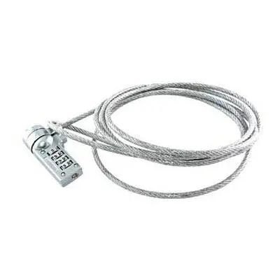 Ac-Fk-Nblock Silver Numerical Keypad Cable Lock For Laptops 1