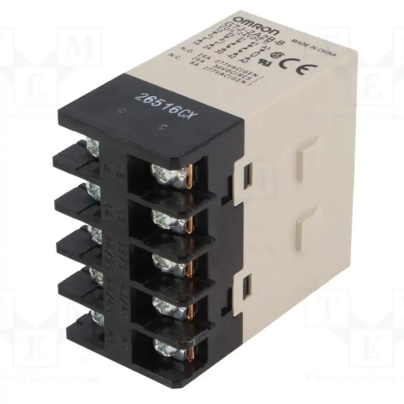 Ac Power Relay – 100–120V Coil, 2-Pole, 1-Throw, 25A Contact Rating, Screw Mount 1