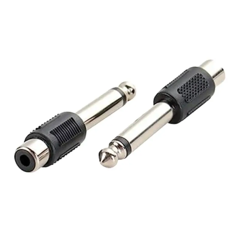 Ac1051 – 6.3Mm Mono Plug To Rca Jack Audio Adapter Cable 1
