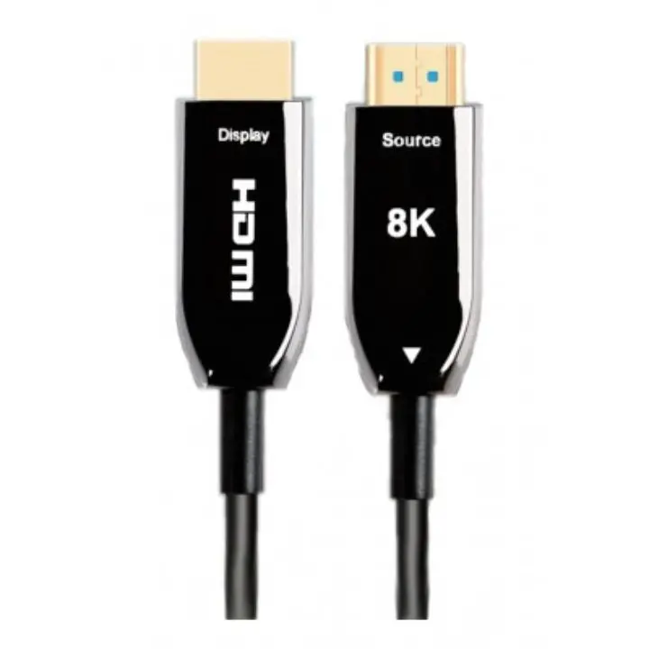 Active Hdmi 2.1 Fiber Optic Cable – 49Ft, 8K Certified, In-Wall Rated (Cl2) 1