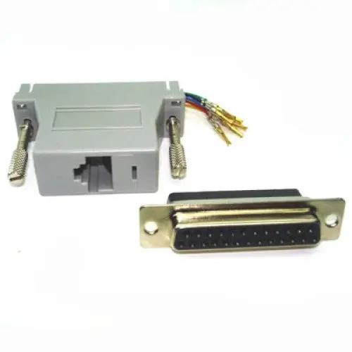 Add-1876A – Db25 Female To Rj45 (8P8C) Serial Adapter 1