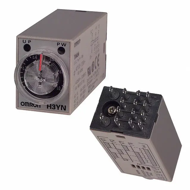 Adjustable Ac Timer – 100–120V, 0.1S–10Min Delay, 4P2T Relay Output 1