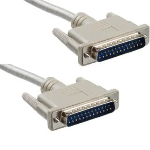 Adq-310 – 100 Ft Beige Db25 Male-To-Male Serial Cable 1