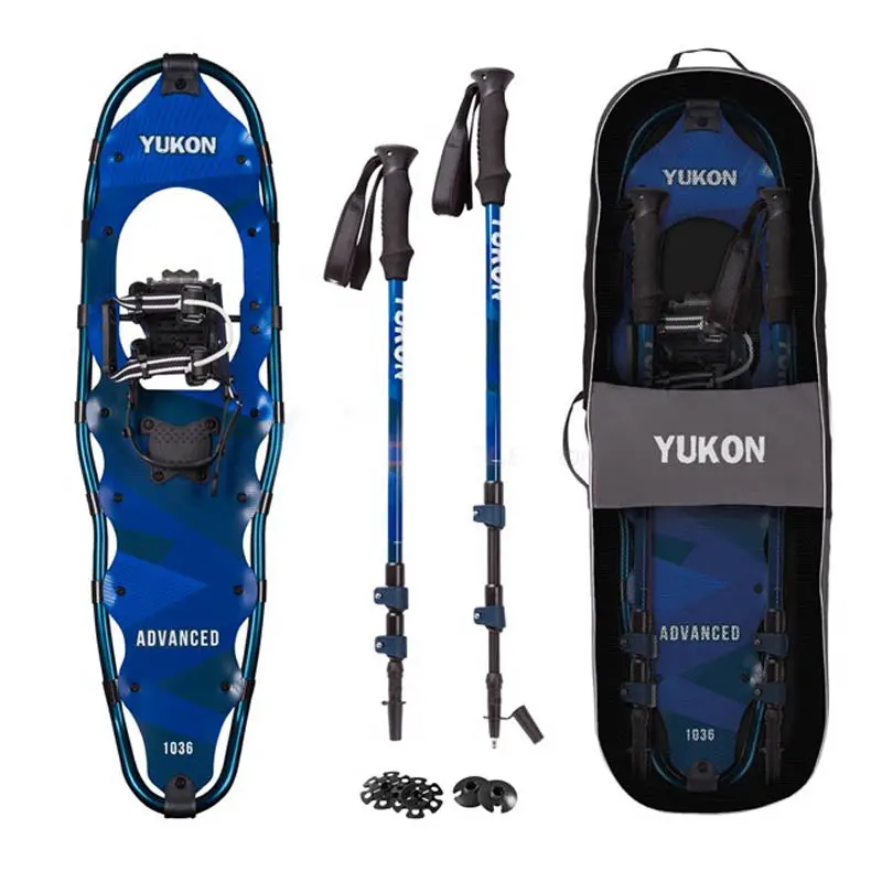 Adult Snowshoe Kit – 10" × 36", Green, Supports 251–300 Lbs (80-3012K) 1