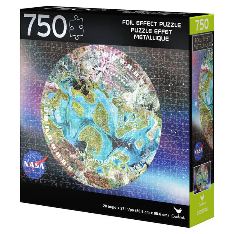 Aerial View Of Lake Carnegie Jigsaw Puzzle – 750 Pieces, 20″ × 27″ 1