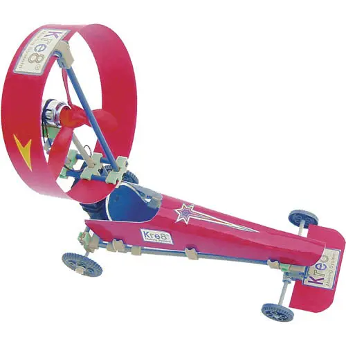 Air-Propelled Racing Car Science Kit 1
