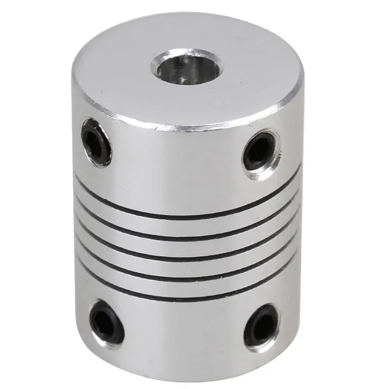 Aluminum Shaft Coupler – 5Mm To 6Mm Bore Diameter For Cnc And Robotics 1