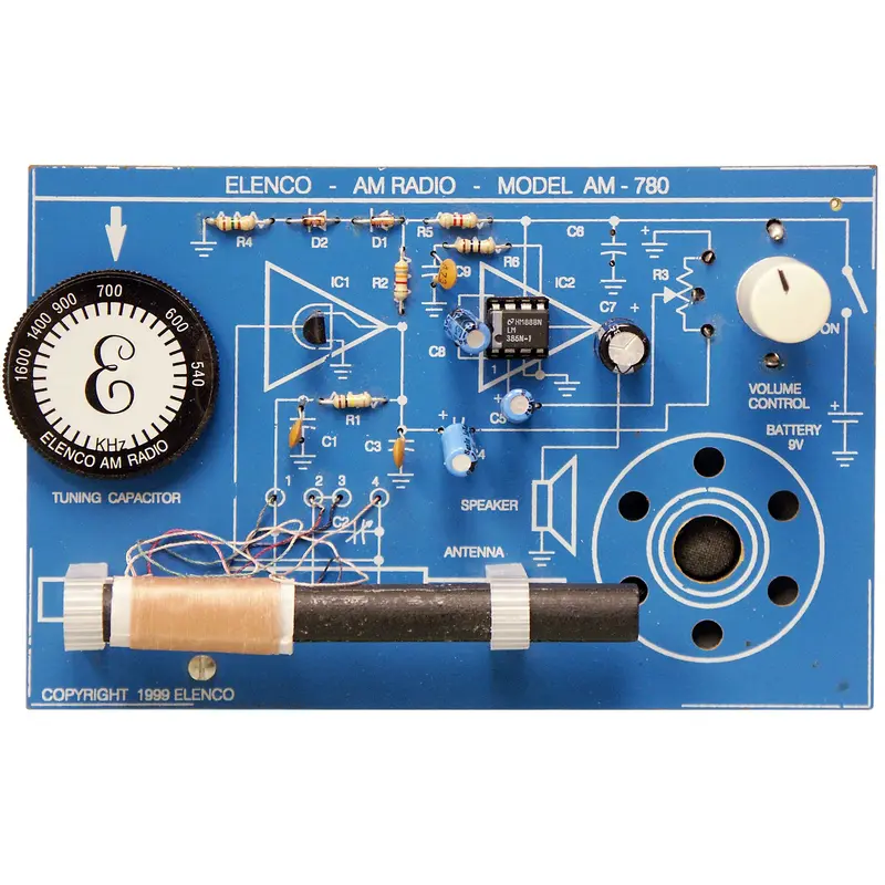 Am-780K Two-Ic Am Radio Construction Kit 1