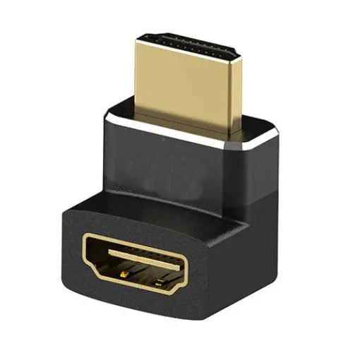 Arwb-4321 Right-Angle Hdmi Male-To-Female Adapter – Upward-Facing Port 1