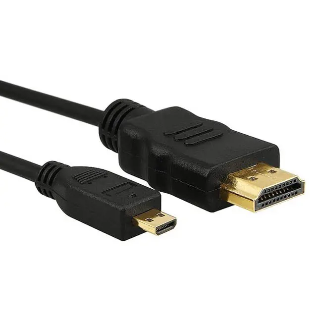 Arwk-1000C – 10-Foot Black Hdmi To Micro Hdmi Male-To-Male Cable 1