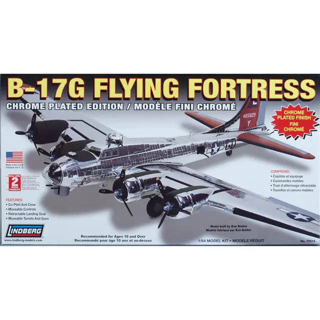 B-17G Flying Fortress Scale Model Kit – 1:64 Die-Cast Replica 1