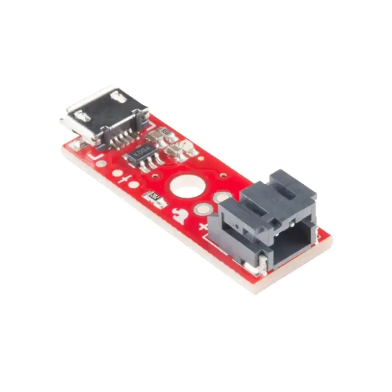 Basic 3.7V Lipo Usb Charger Board – Micro-B Port And Dual Jst Connectors 1