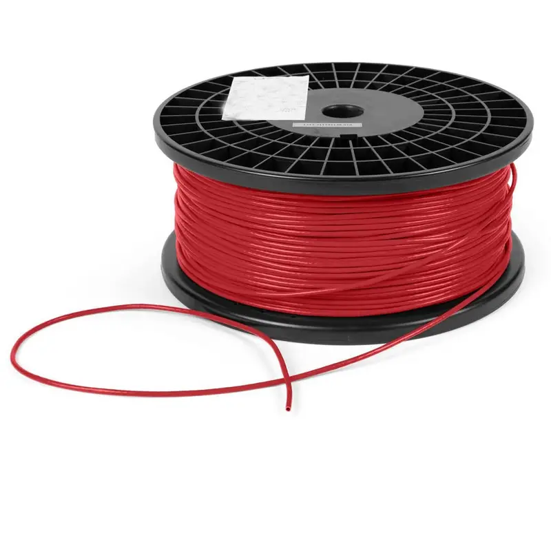 Bc-Cat6Aut-Rd – Ultrathin Cat6A Bulk Cable, Red, 1000Ft Spool, 4-Pair 28Awg, Ft4 Rated, Supports 10Gbps 1