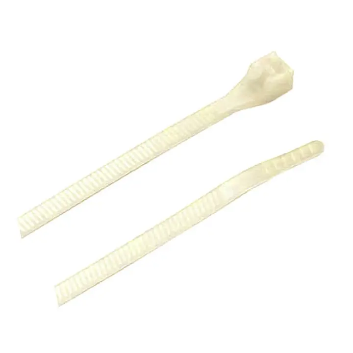 Beige Nylon Cable Ties – 8-Inch Length, 18-Pound Tensile Strength, 2.5Mm Width (100-Pack) 1