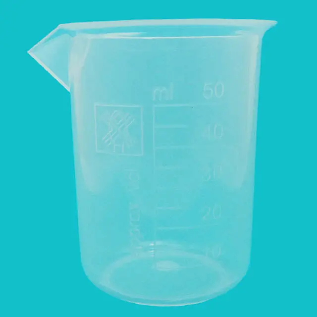 Bkpp-50 Graduated Plastic Beaker – 50 Ml, Durable Polypropylene, Lab-Grade 1