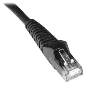 Black Cat5E Ethernet Patch Cable – 3 Feet, Rj45 To Rj45 (Model A3L850-03-Blk-S) 1