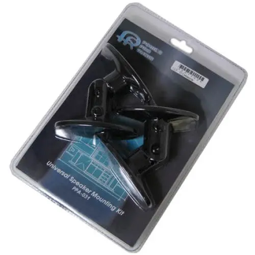 Black Ceiling-Mount Speaker Bracket For Secure Installation 1