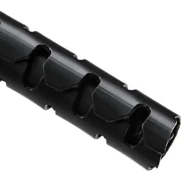 Black Helical Wrap Cable Organizer – 1/4-Inch Od, 100-Foot Roll 1