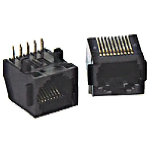 Black Unshielded 8P8C Modular Jack – Pcb Surface Mount 1