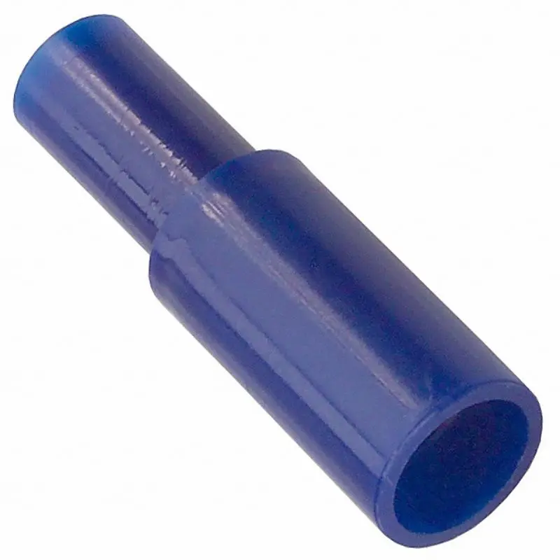 Blue Bullet Connectors – Female, 16–14 Awg, 0.157 In Diameter, Pack Of 100 1
