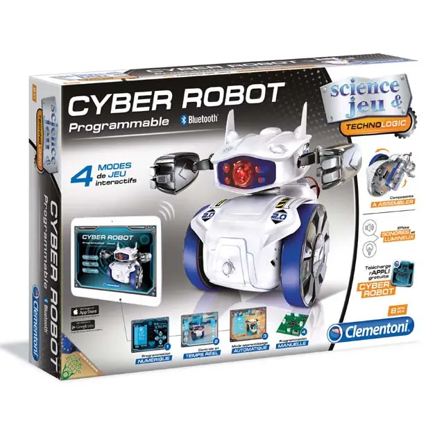 Bluetooth-Controlled Programmable Cyber Robot – Four Interactive Play Modes, Ages 8+ 1