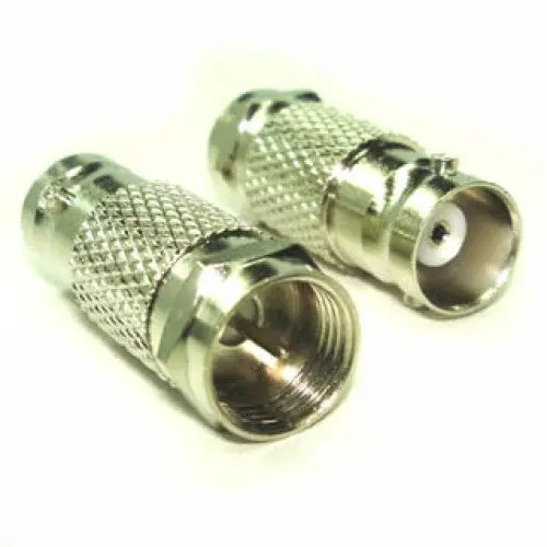 Bnc To F-Type Adapter – Female Bnc To Male F Connector 1
