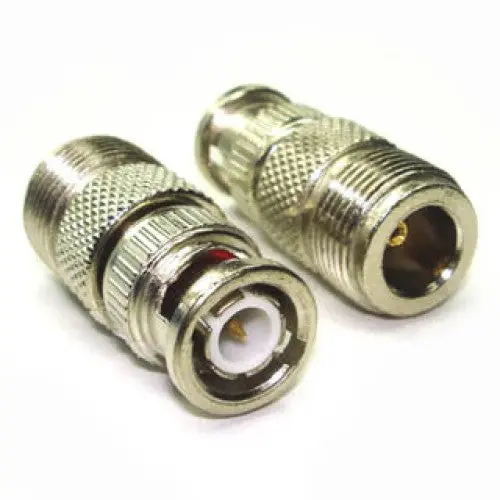 Bnc To N-Type Adapter – Male Plug To Female Jack Connector 1