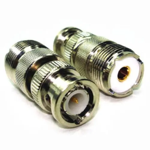 Bnc To Uhf Adapter – Male Plug To Female Jack Converter 1