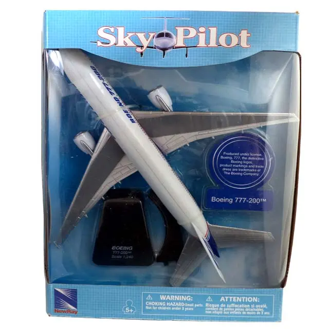 Boeing 777-200Tm Die-Cast Model Airplane – 10-Inch Scale (1:240) 1