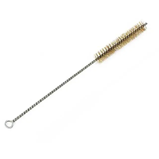 Brass Wire Cleaning Brush – 3/8" Width × 16" Length, Fine Detail Use 1