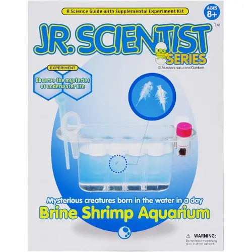 Brine Shrimp Aquarium Science Kit – Complete With Experiment Guide And Materials 1
