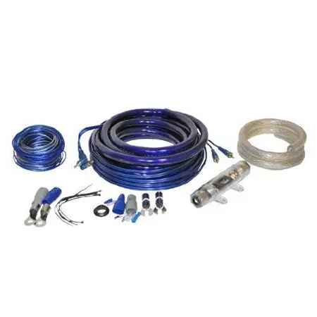 Car Audio Wiring Kit – 0 Awg Power Cable, 16-Foot Length, 5000W Capacity, Complete Installation Set 1