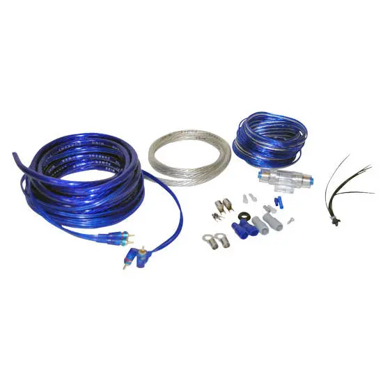 Car Audio Wiring Kit – 4 Awg Power Cable, 16Ft Speaker Wire, 20Ft Ground Kit, 1800W Rated 1