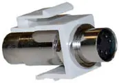 Cat-515K: Keystone S-Video Coupler (Jack-To-Jack) For Standard Av Cabling 1