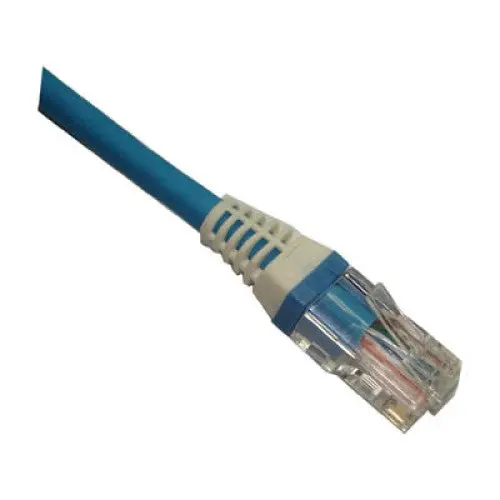 Cat5E Blue Patch Cable – 10 Feet, Booted, Standard Termination 1