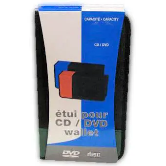 Cd-24 Slim Cd/Dvd Carrying Case – Holds Up To 24 Discs 1