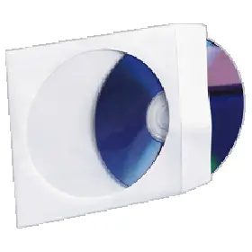Cd01B-50 Clear Cd/Dvd Sleeves – 50-Pack With Identification Windows 1