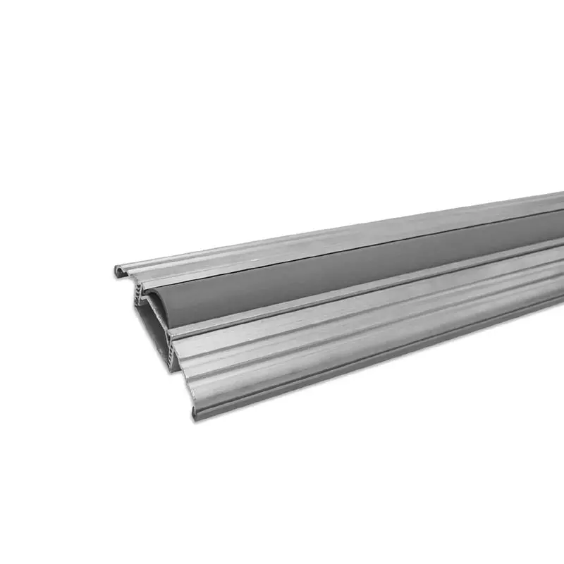 Cf10280 Adjustable Aluminum Door Threshold: 3.5" × 36", Vinyl Insert, Custom Height Fit 1