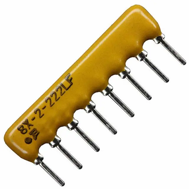 Cg-330R 8-Pin Sip Resistor Array – 330 Ω, 4 Resistors, 2% Tolerance, 3-Pack 1