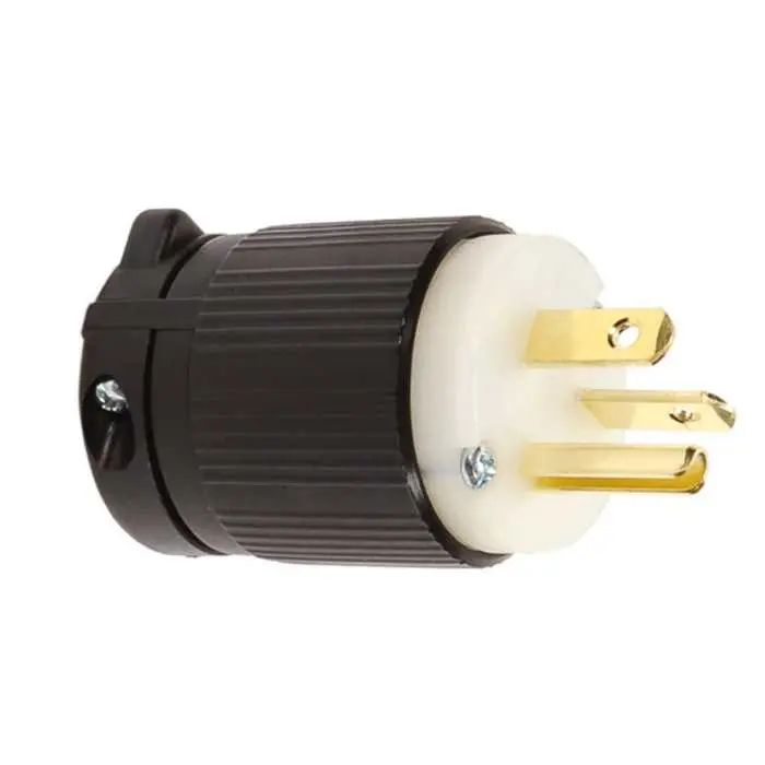 Cn-Pwc-520P Heavy-Duty Ac Plug – 3-Prong, 20A, 125V, Screw-Terminal Connector 1