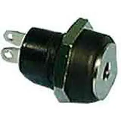 Compact Dc Power Jack – 0.65Mm × 2.35Mm, Chassis Mount 1