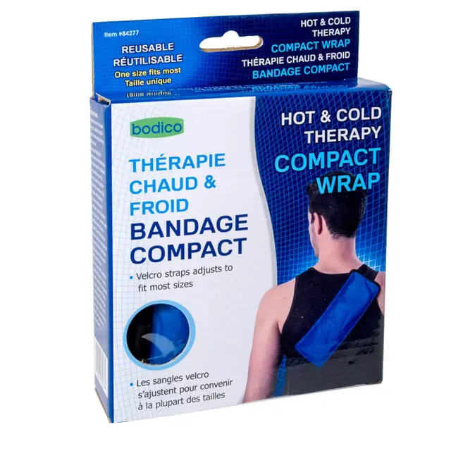 Compact Hot And Cold Therapy Wrap – Adjustable Universal Fit For Pain Relief 1