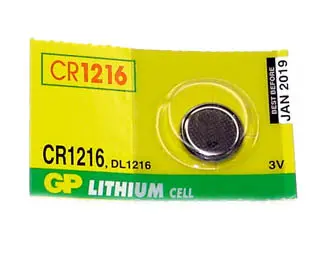 Cr1216-1 Lithium Coin Cell Battery – 3V, Low-Drain Power Source For Electronics 1