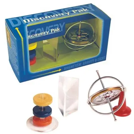 Crystal Prism Gyroscope Discovery Pack – Includes Light Refraction Tools And Magna-Trix Components 1
