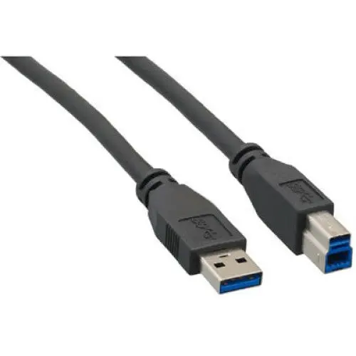 Cusb3-Ab06 – 6-Foot Usb 3.0 A-To-B Male/Male Cable | For Printers, Hdds & Peripherals, Black 1