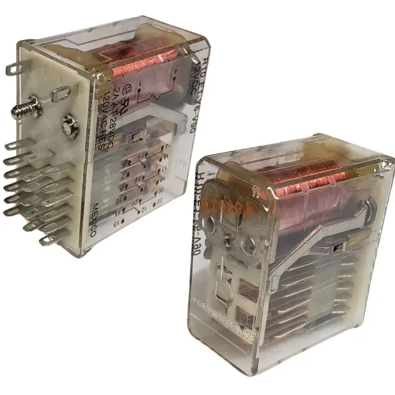 Dc 12V Multi-Pole Relay – 6-Pole, 2-Throw, 2A Per Pole, 20-Pin Socket Mount 1