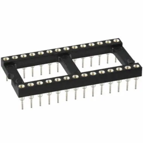 Dgb-2035-1 28-Pin Dip Ic Socket – Machined Contacts 1
