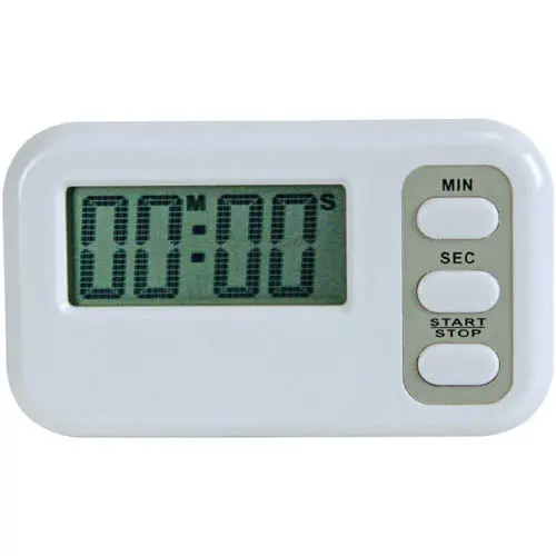 Digital Countdown Timer With Alarm – 99:59 Max, Lr44 Battery Included 1